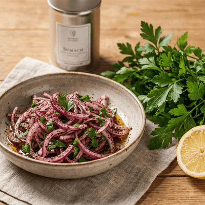 Türkischer Zwiebelsalat mit Sumach