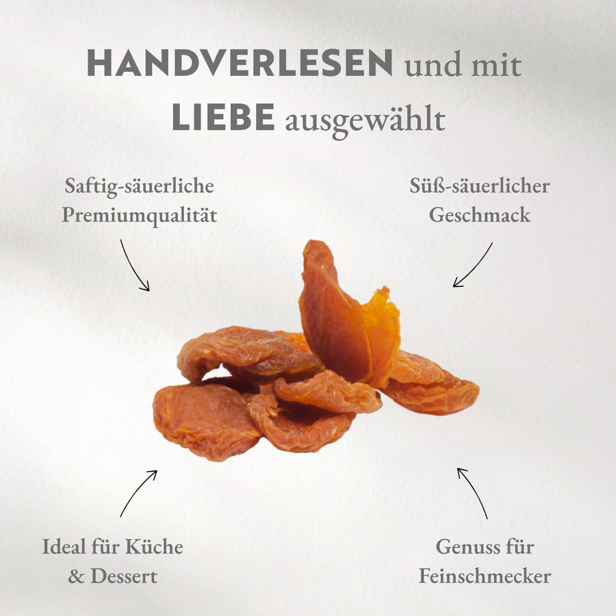 Aprikosen, säuerlich, Premium Qualität