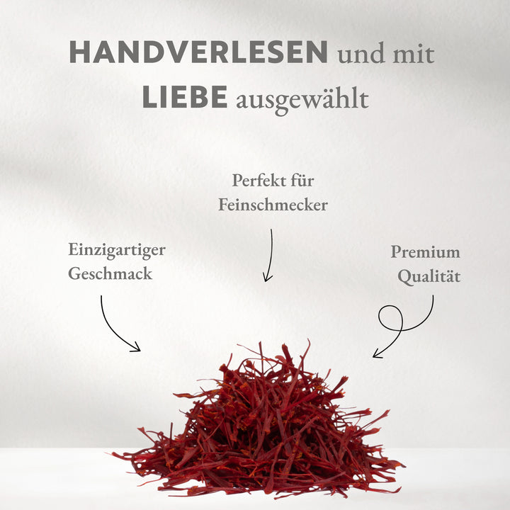 Safran Fäden, 1 Gramm