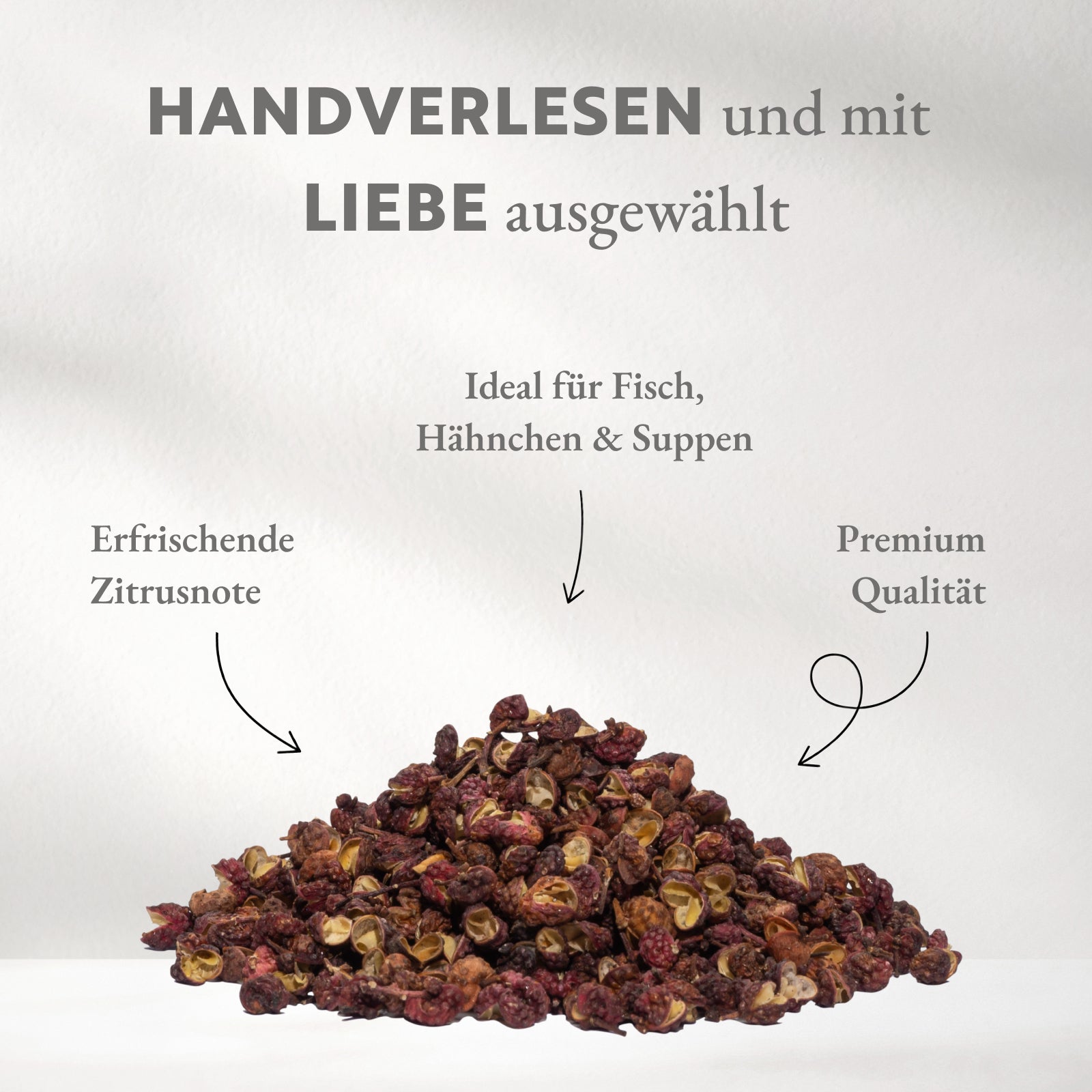 Szechuan Pfeffer, ganz