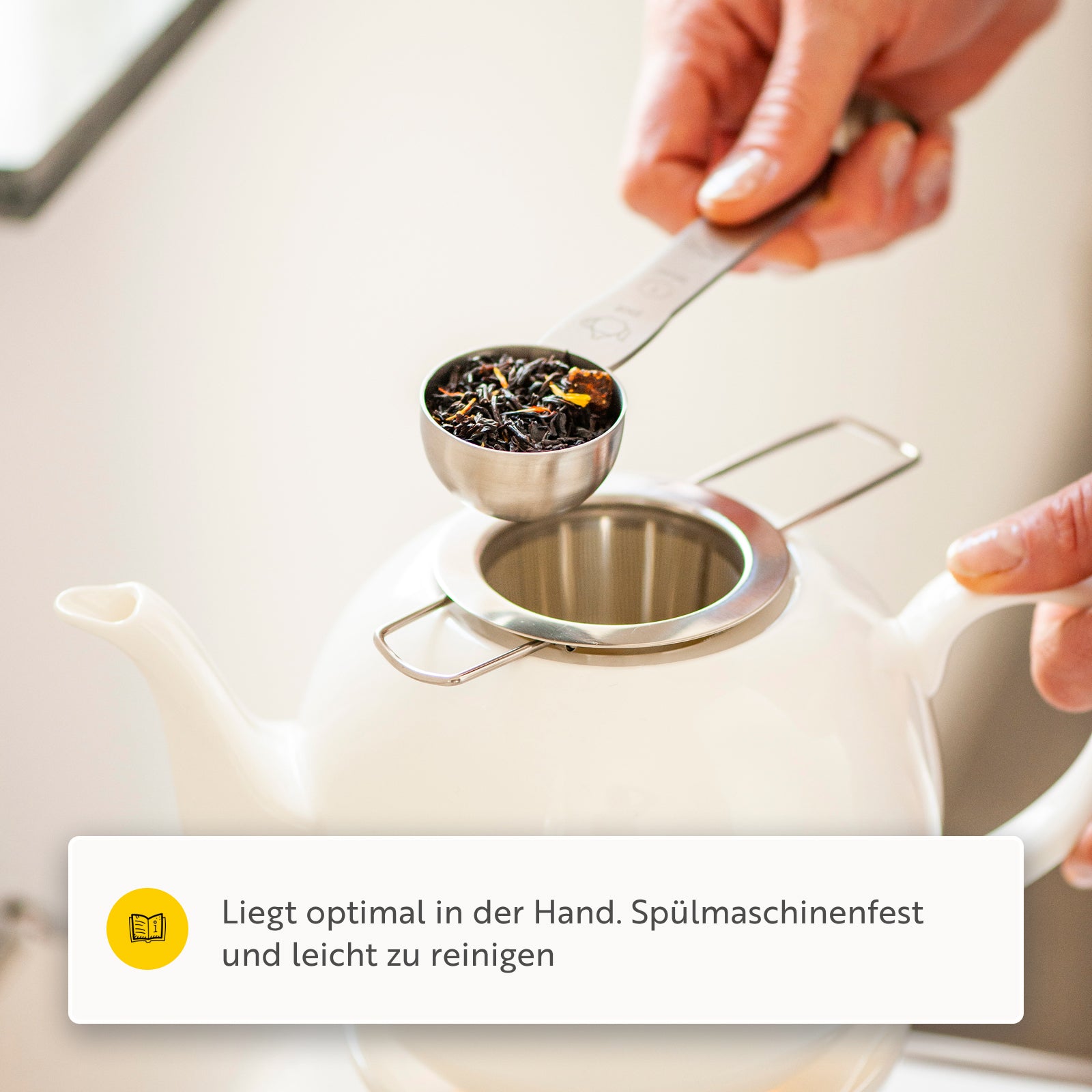 Teeportionierlöffel Duo