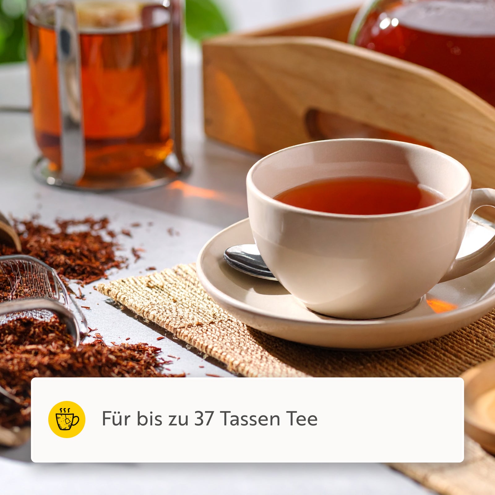 Orange-Sahne Rooibos Tee