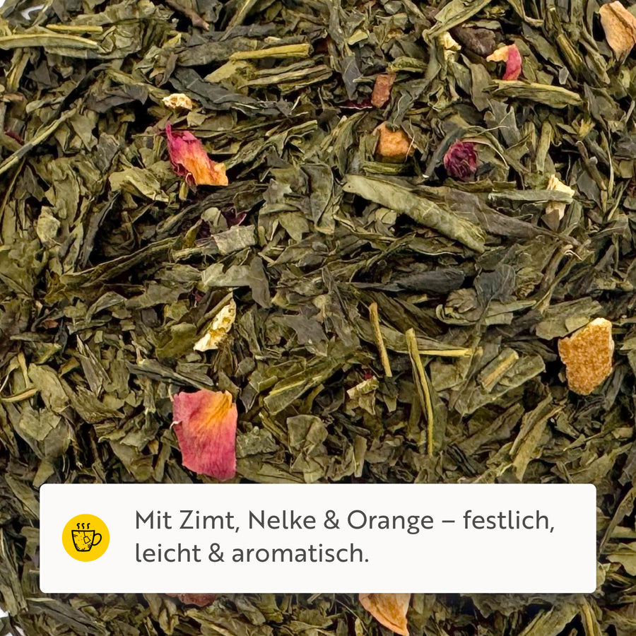 Weihnachts Sencha Grüner Tee