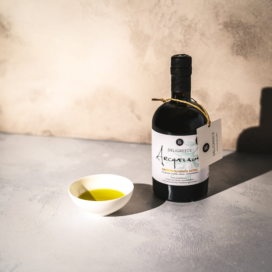 Olivenöl ARCHAELAION, erlesenes grünes Olivenöl - neue Ernte