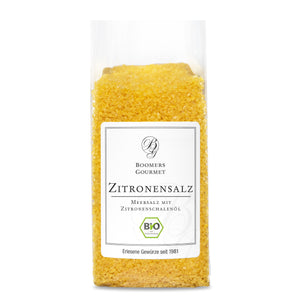 Sizilianisches Zitronensalz BIO