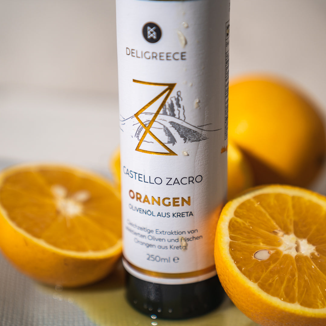 exquisites Orangen Olivenöl