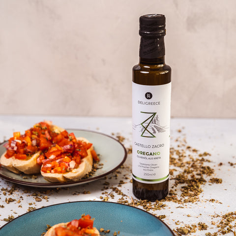 exquisites Oregano Olivenöl