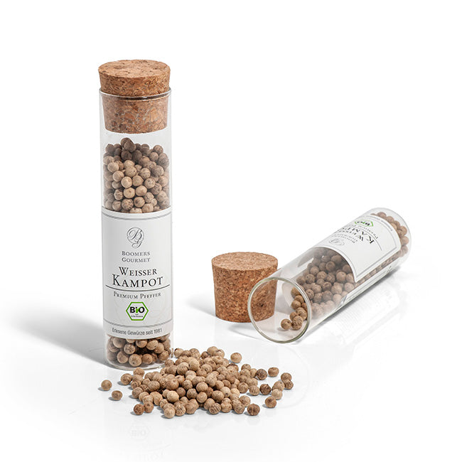 Weißer Kampot Pfeffer BIO